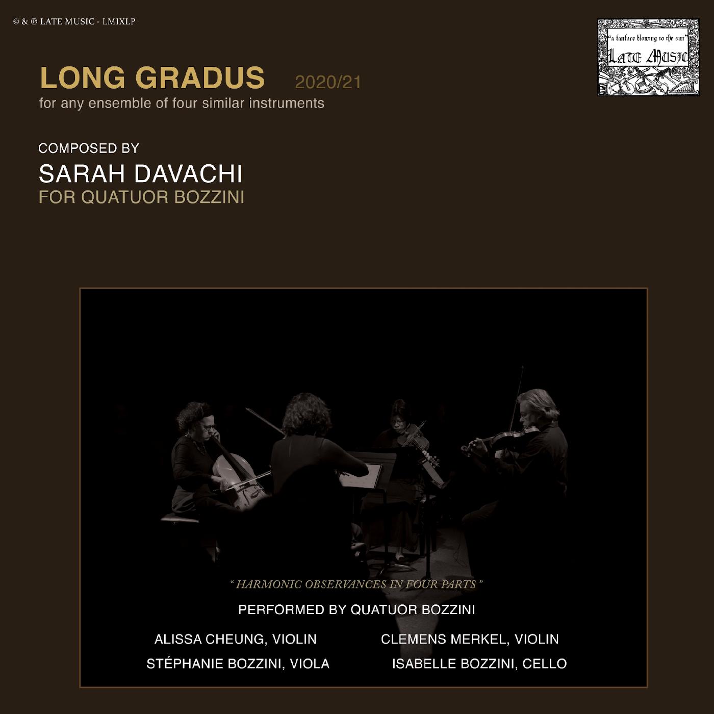Sarah Davachi Long Gradus (DELUXE EDITION)