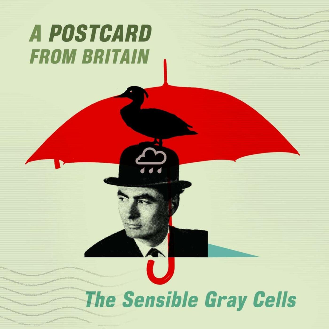 Sensible Gray Cells Postcard From Britain