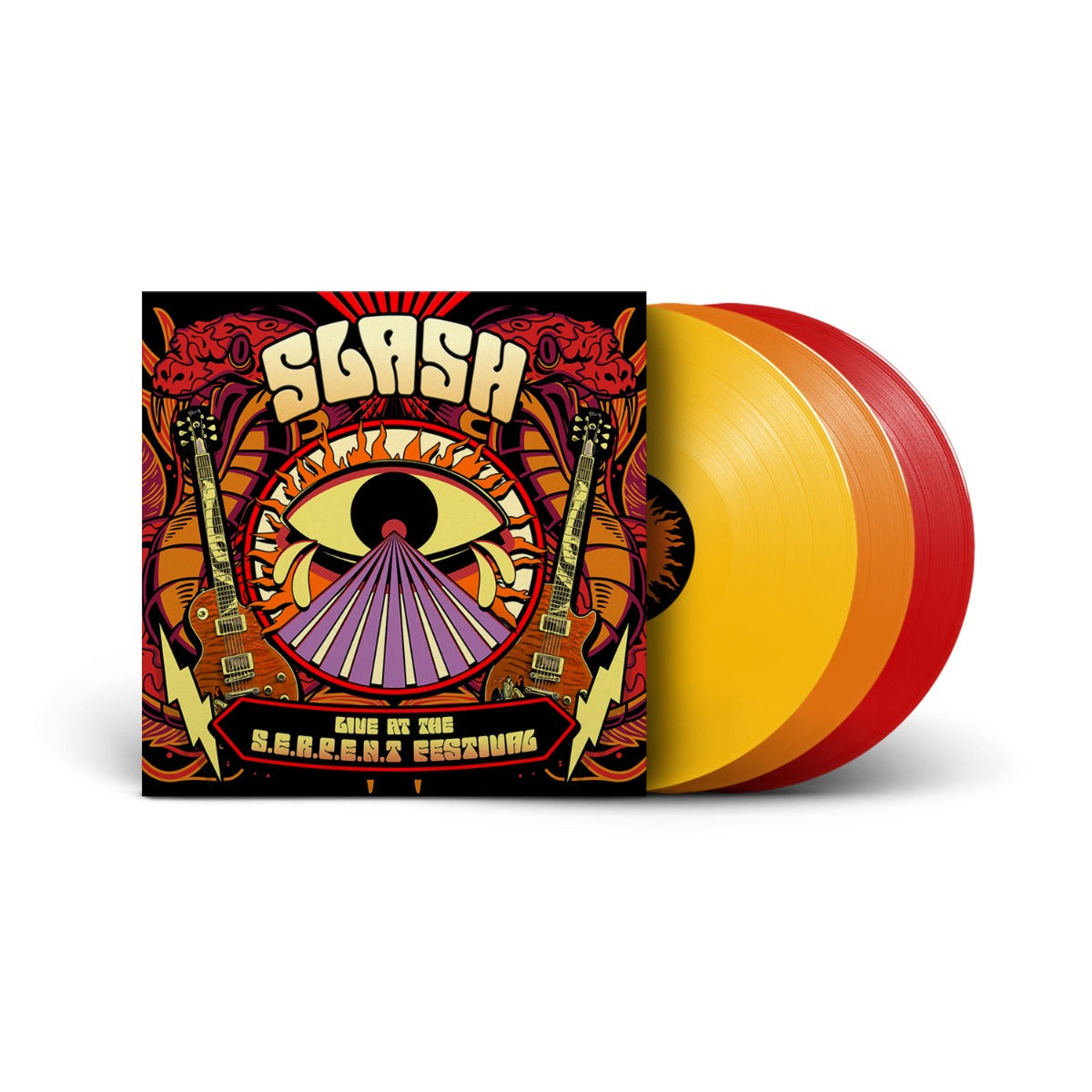 Slash Live At The S.E.R.P.E.N.T. Festival (Red Orange Yellow W/Gatefold) [3LP]