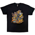 SLAYER Cartoon Flames Black