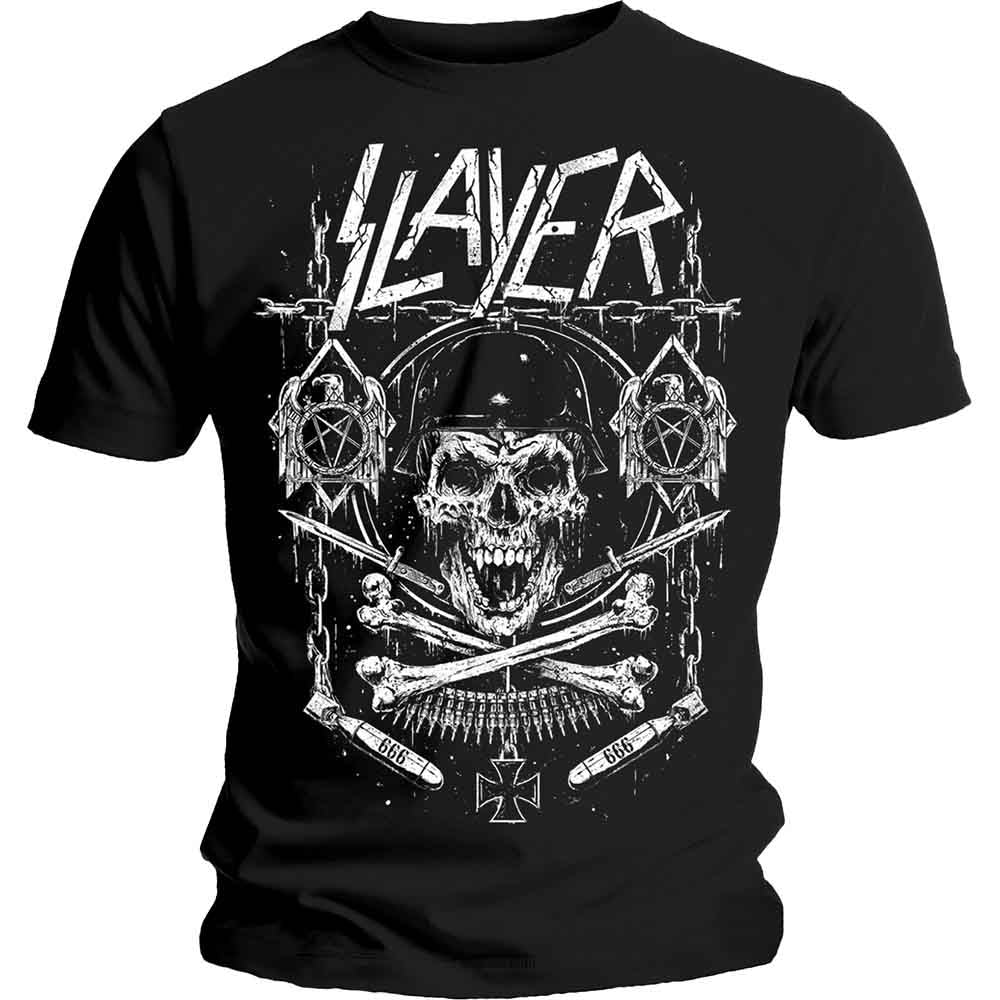 SLAYER Skull & Bones Revised Black
