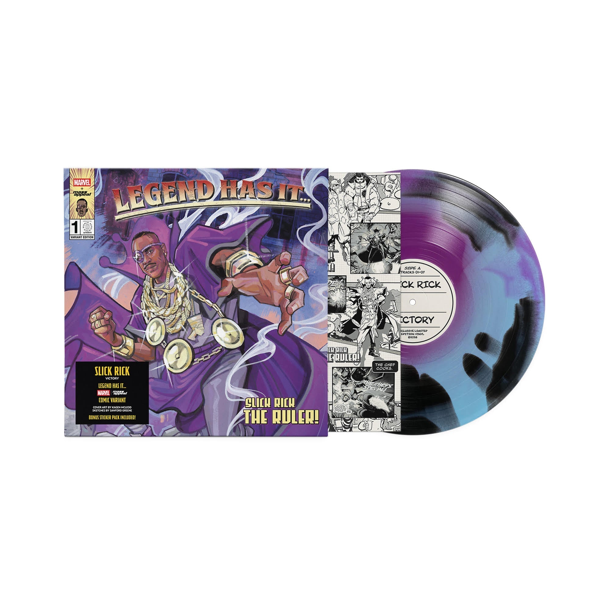 Slick Rick Victory [Purple/Black Marble Vinyl]