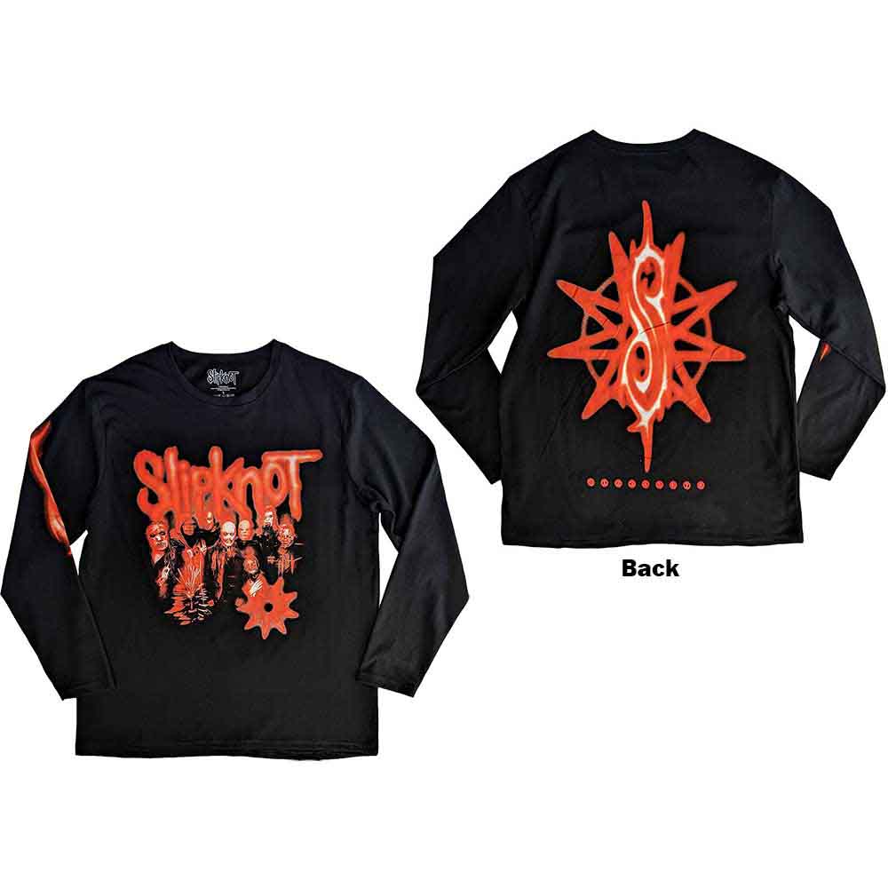 Slipknot The End So Far Group Photo Tribal-S Nonagram Black