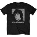 Syd Barrett Headshot Black