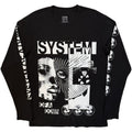 System Of A Down Hypno Hi-Contrast Unisex Long Sleeve T-Shirt (Black)