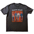 Talking Heads Pixel Portrait Grey