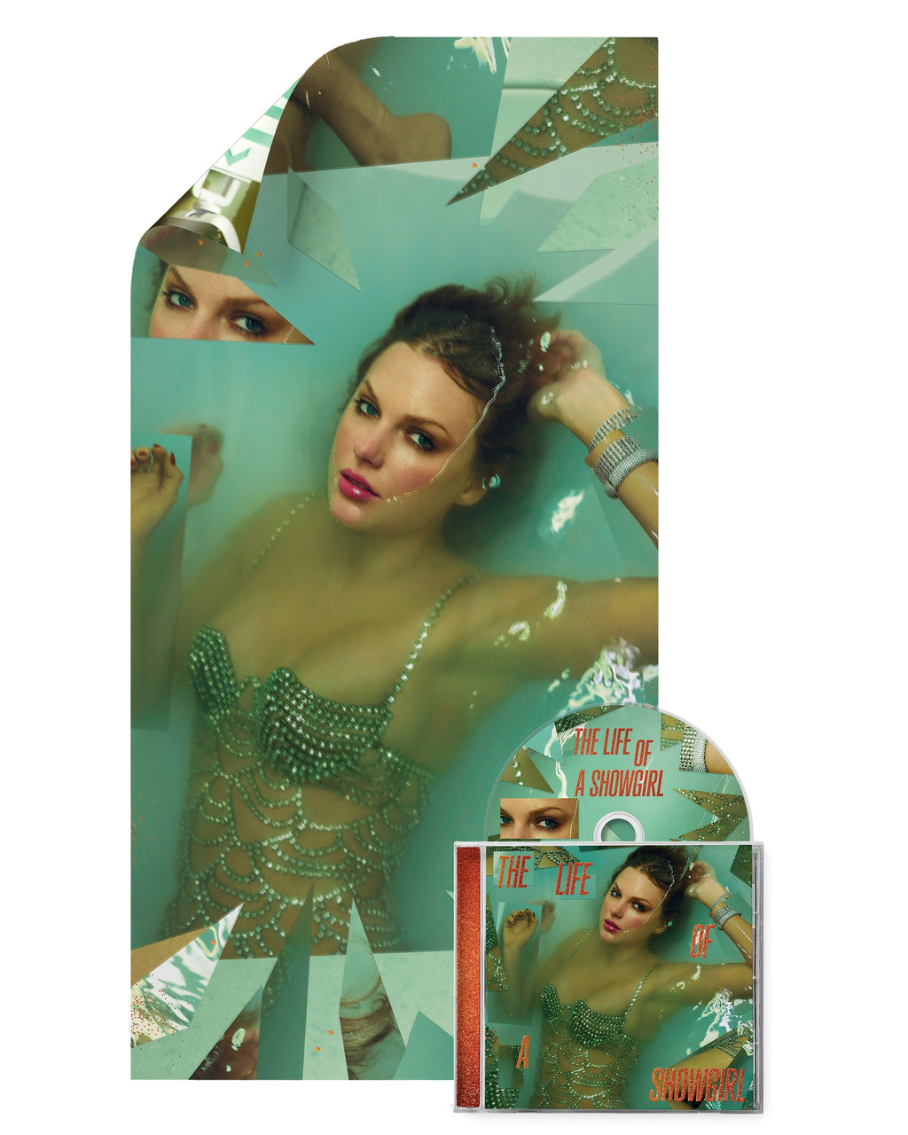 Taylor Swift The Life Of A Showgirl [Sweat And Vanilla Perfume CD With Poster]