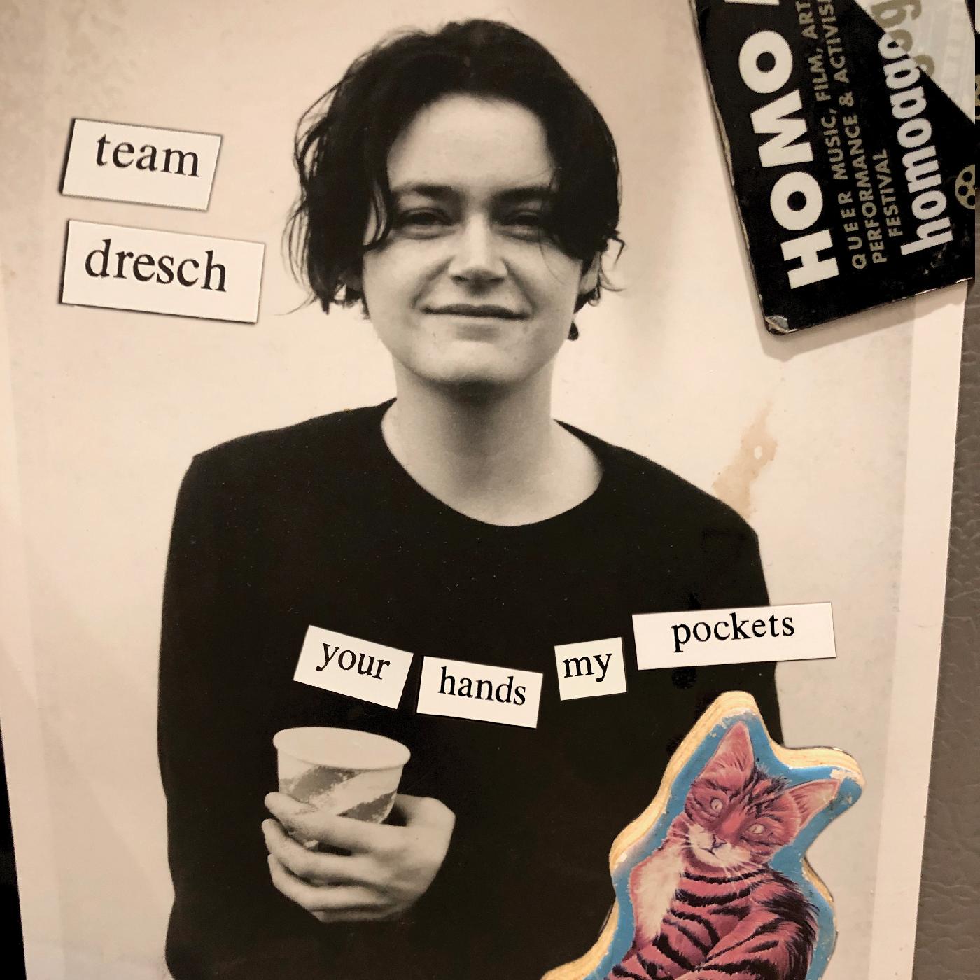 Team Dresch Your Hands My Pockets b/w Basket (SKY BLUE COLOR VINYL)