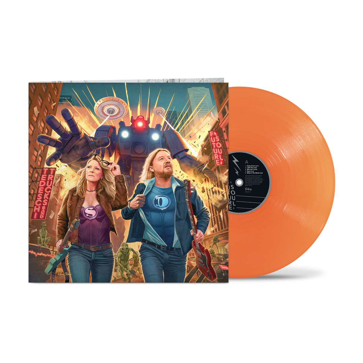 Tedeschi Trucks Band Future Soul (Limited, Indie Exclusive) [180G Orange Crush LP]