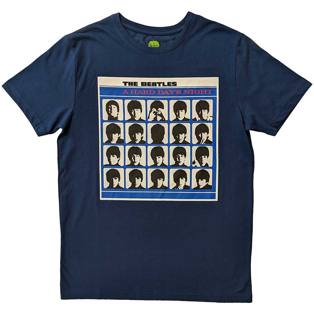 The Beatles A Hard Day's Night Album Cover Blue