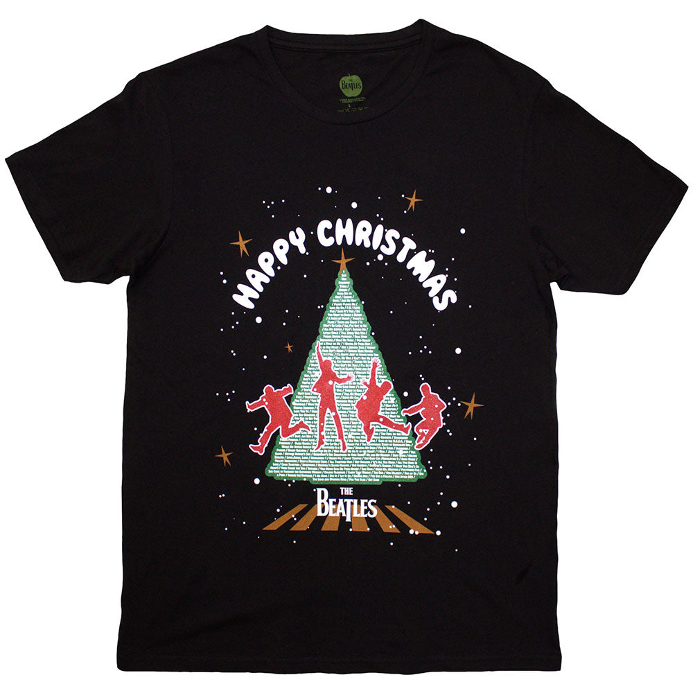 The Beatles Christmas Tree Black