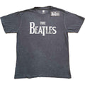 The Beatles Drop T Logo Grey