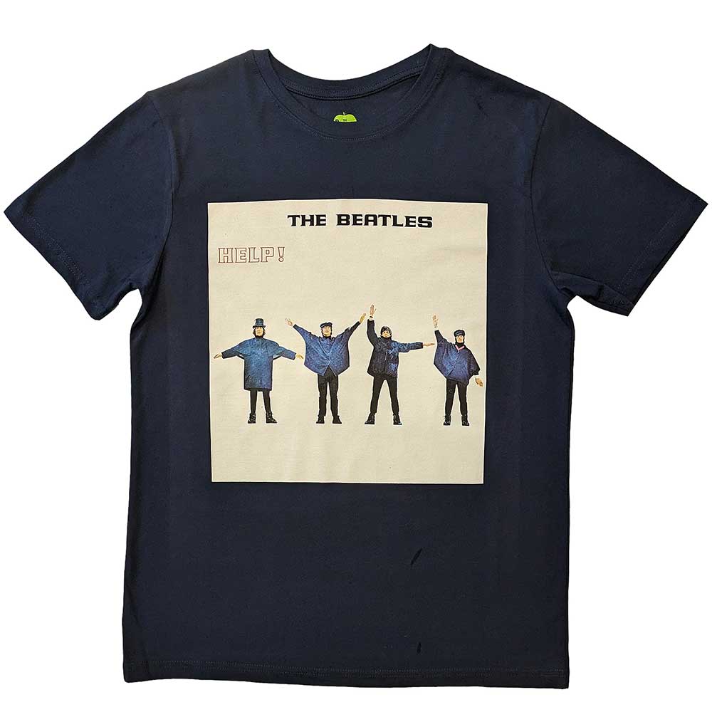 The Beatles Help! Album Cover Blue