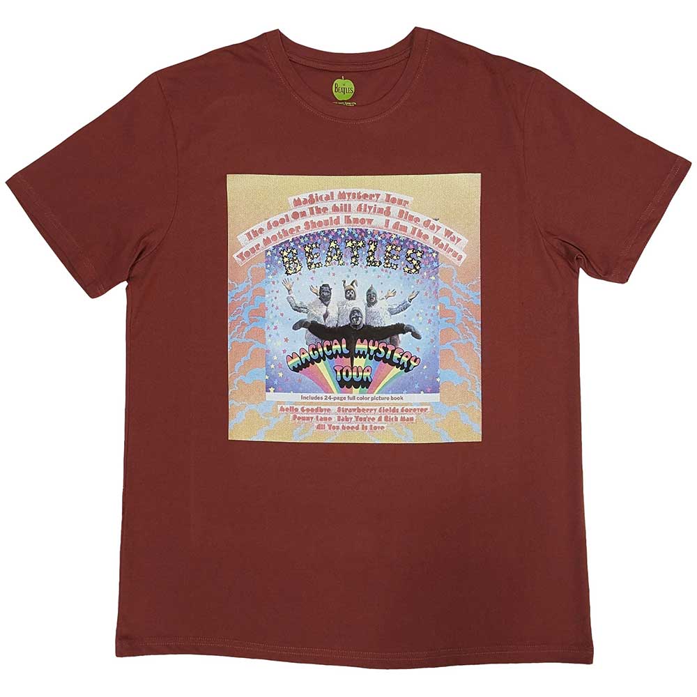 The Beatles Magical Mystery Tour Album Cover Red