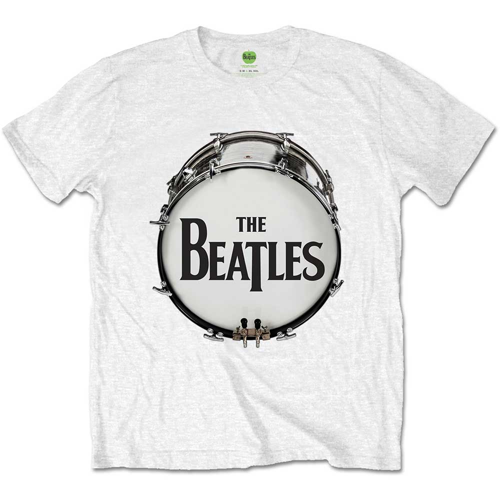The Beatles Original Drum Skin White