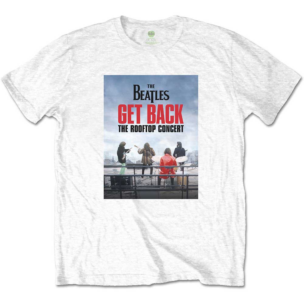 The Beatles Rooftop Concert White