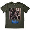 The Beatles US Flag Photo Green