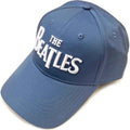 The Beatles White Drop T Logo Blue