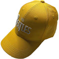 The Beatles White Drop T Logo Yellow