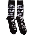 The Beatles With The Beatles Silhouettes Repeat Black