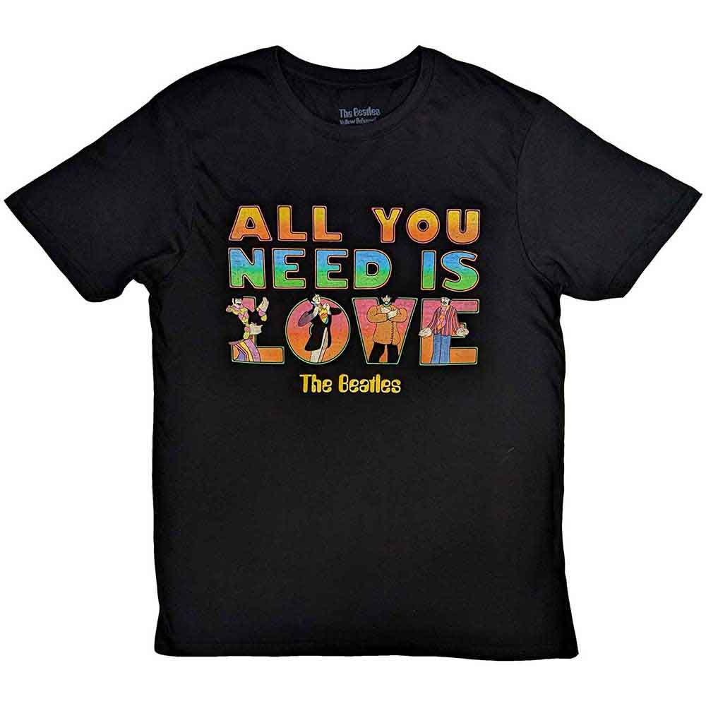 The Beatles Yellow Submarine All You Need Is Love Stacked Black