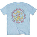 The Beatles Yellow Submarine AYNIL Circle Vintage Blue