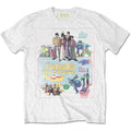 The Beatles Yellow Submarine Vintage Movie Poster White