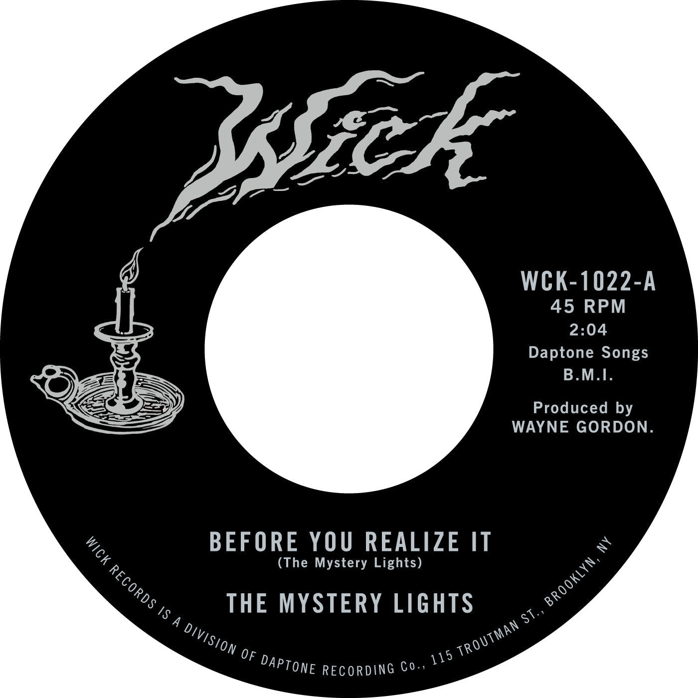 The Mystery Lights Before You Realize It B/W Cerebral Crack