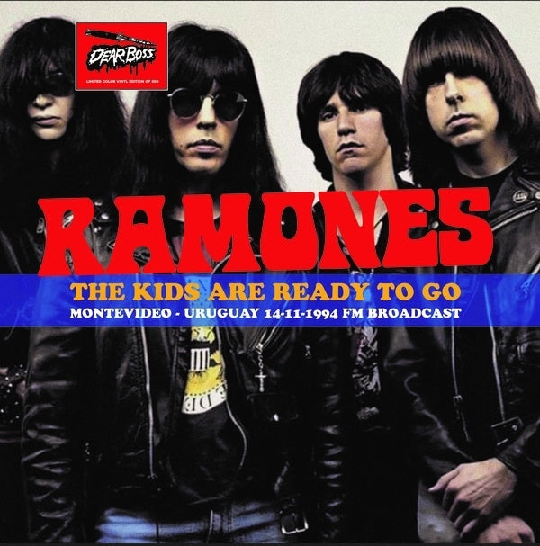 The Ramones The Kids Are Ready To Go: Montevideo, Uruguay 14-11-1994 Fm Broadcast (Splatter Vinyl) [LP]