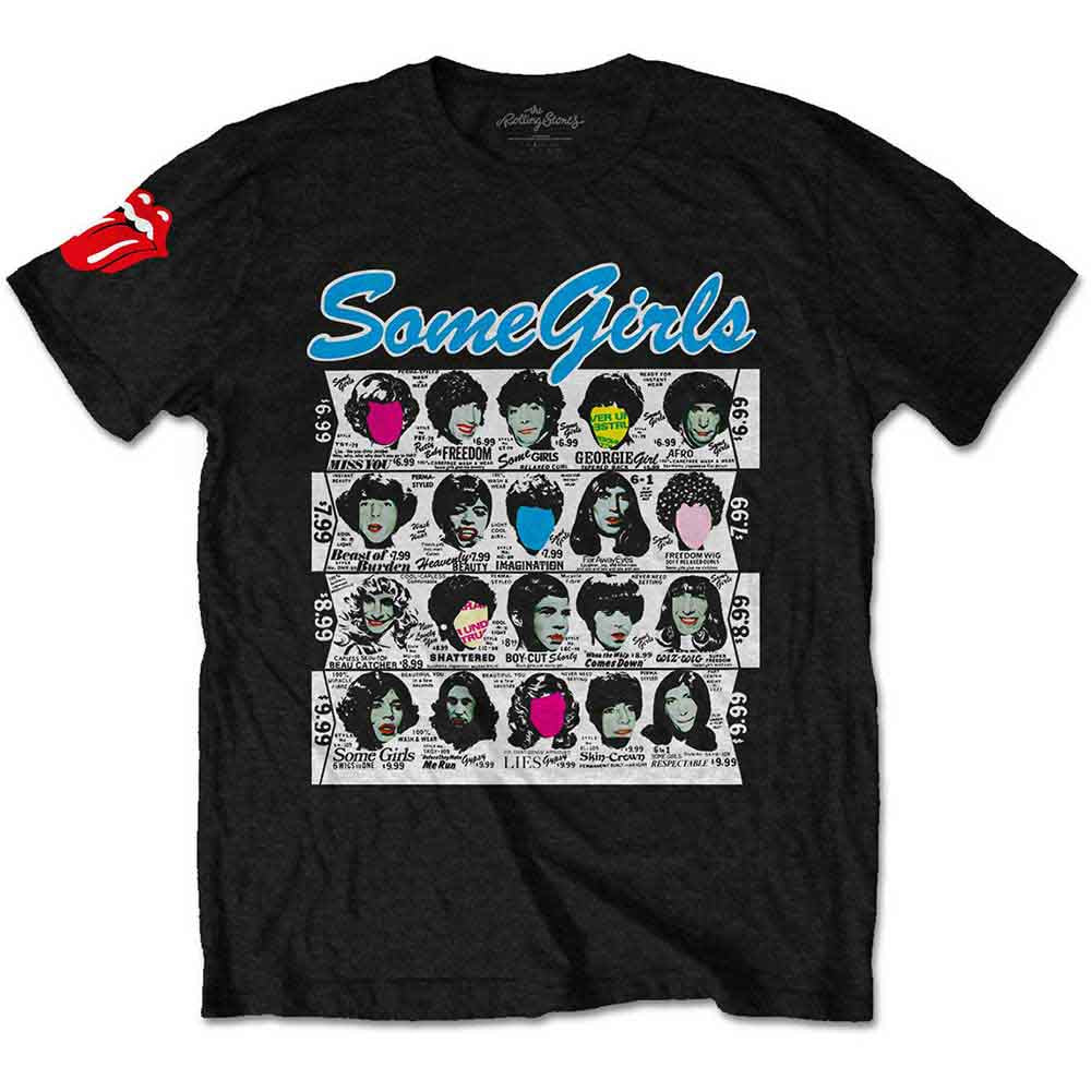 The Rolling Stones Some Girls Album Black