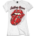 The Rolling Stones Tattoo Flash White