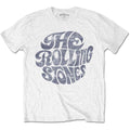 The Rolling Stones Vintage 70s Logo White