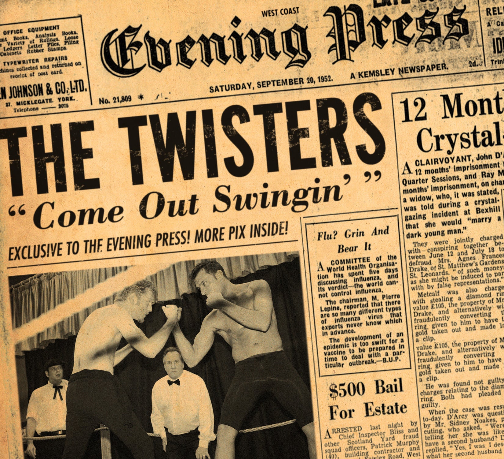 The Twisters Come Out Swingin': The Masters of Hot Jump Swing Blues!