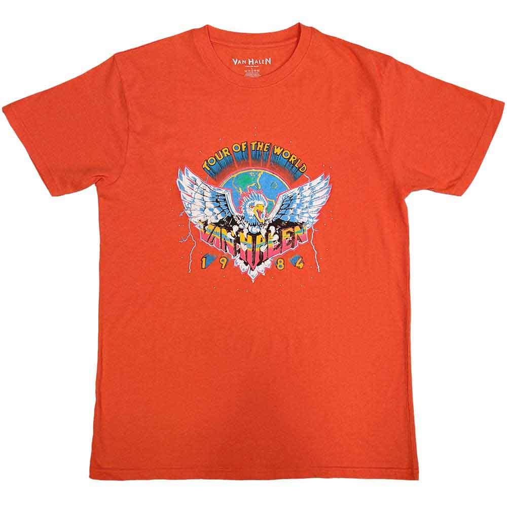 Van Halen Eagle '84 Orange