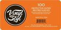 Vinyl Styl 12.75" X 12.75" - 3 Mil Protective Outer Record Sleeve 100CT