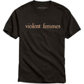Violent Femmes Salmon Pink Vintage Logo Black