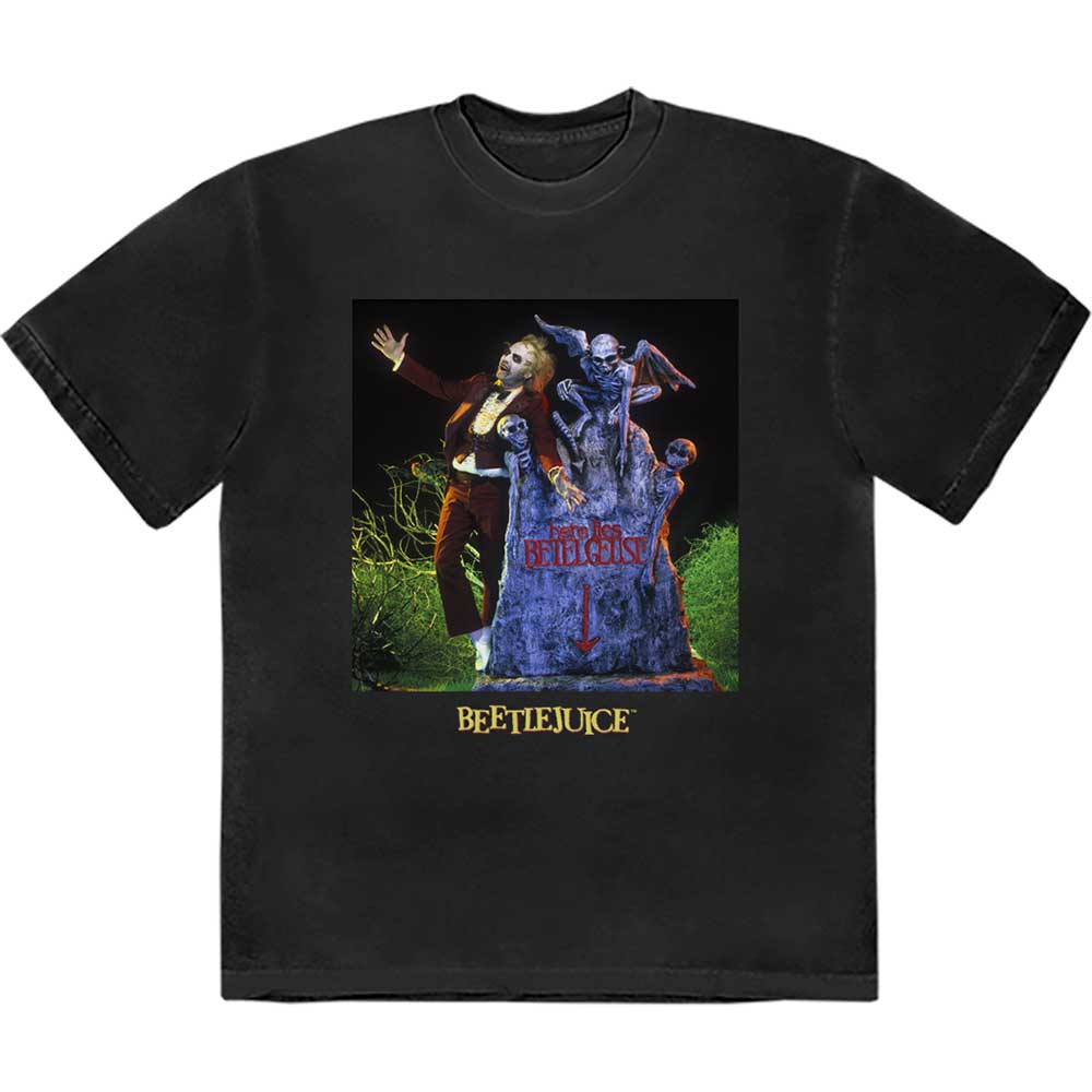 Warner Bros Beetlejuice Grave Black