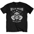 Willie Nelson Skull Black