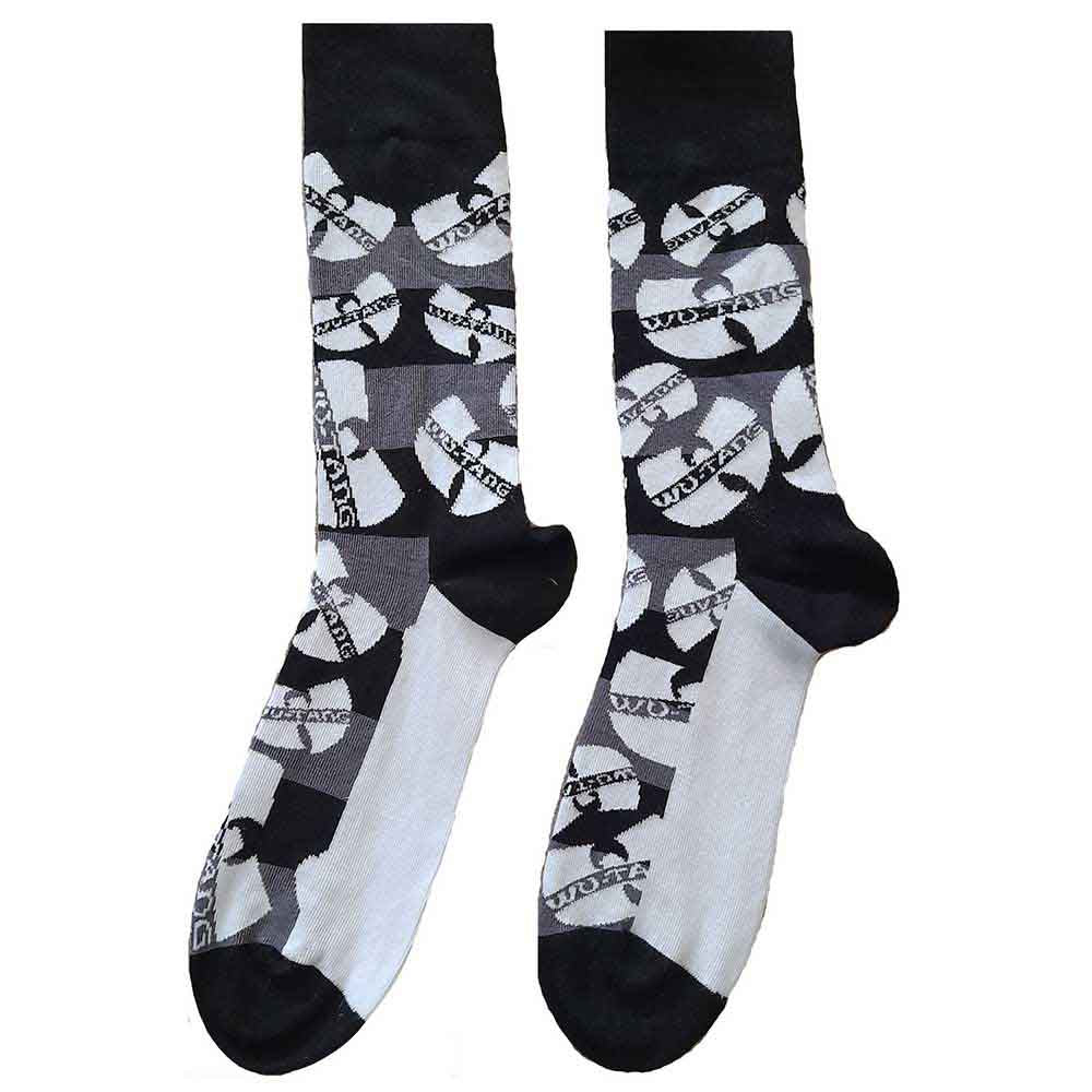 Wu-tang Clan Logos Monochrome Black, White, Grey