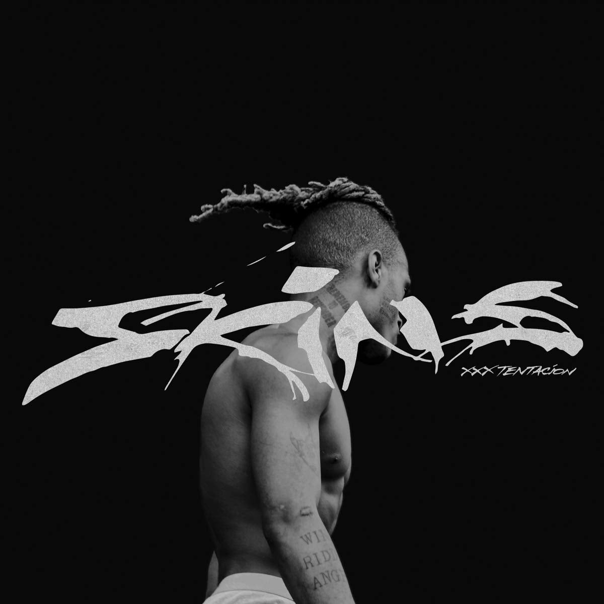XXXTENTACION Skins [Explicit Content] (Blue & Black Colored Vinyl, Gatefold LP Jacket, Digital Download Card)