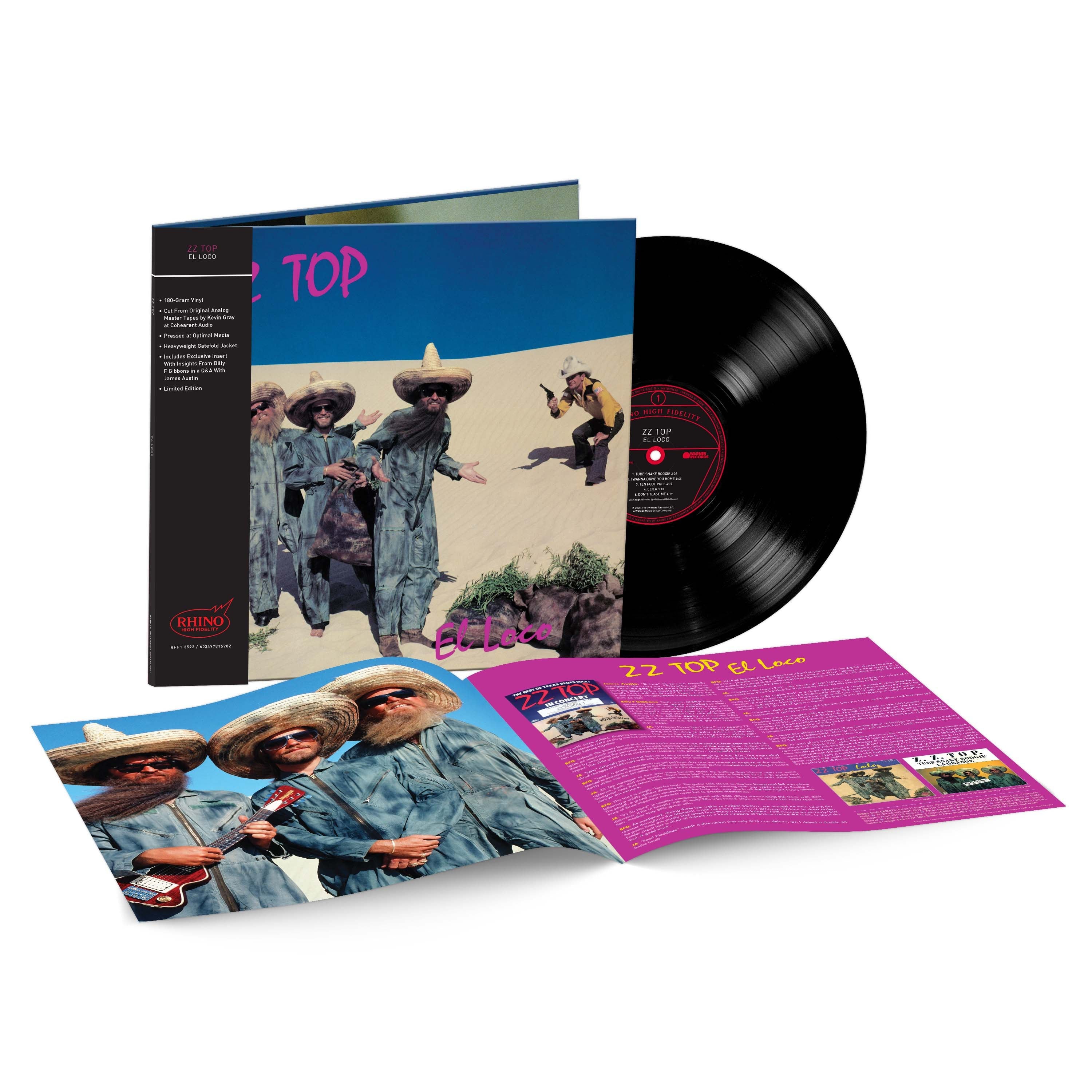 ZZ Top El Loco (Rhino Hi-Fi)(RKTBR25)